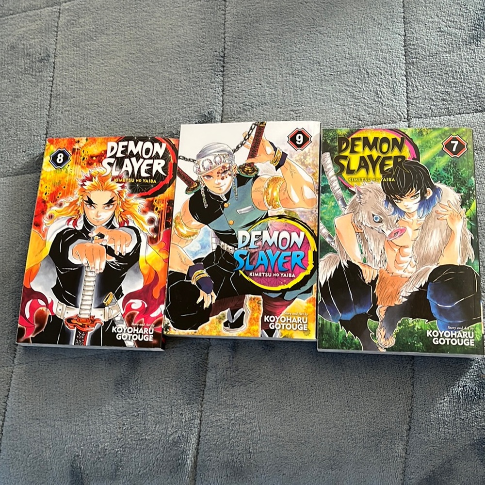 Demon slayer 7,8 and 9